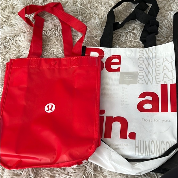 COPY - Lululemon Reusable Tote Bags Set - Picture 2 of 4